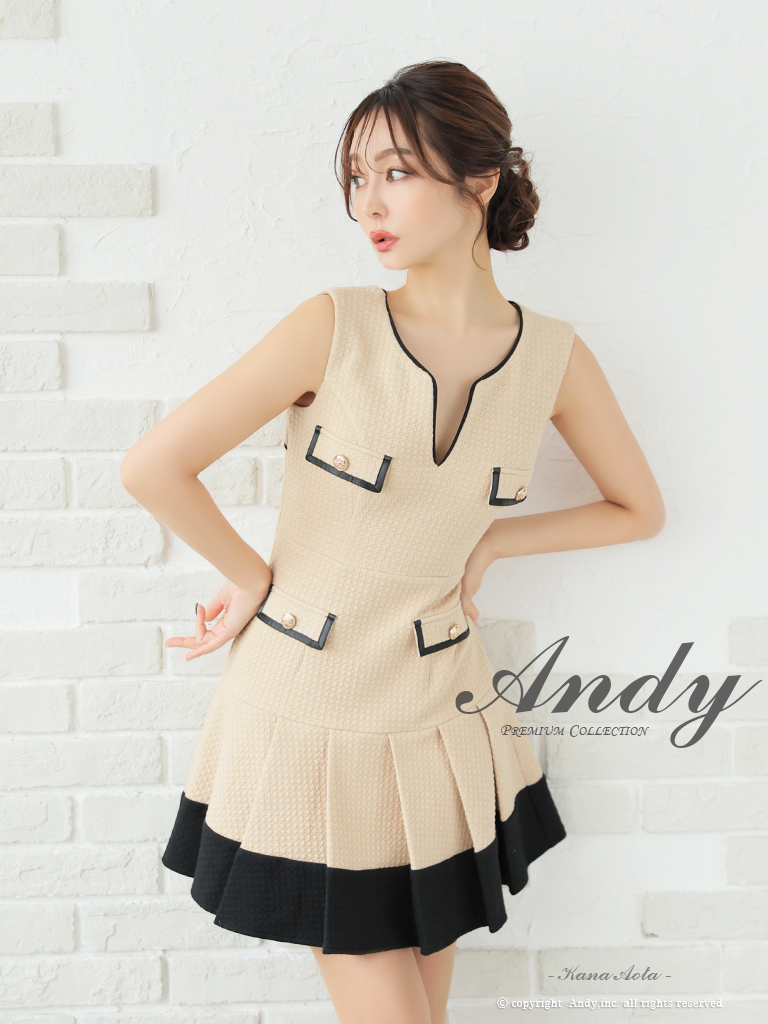 Andy アンディ 高級キャバドレスのカラーバリエーション画像3