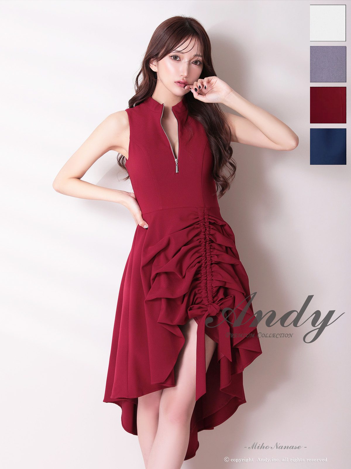 Andy アンディ 高級キャバドレスのカラーバリエーション画像2