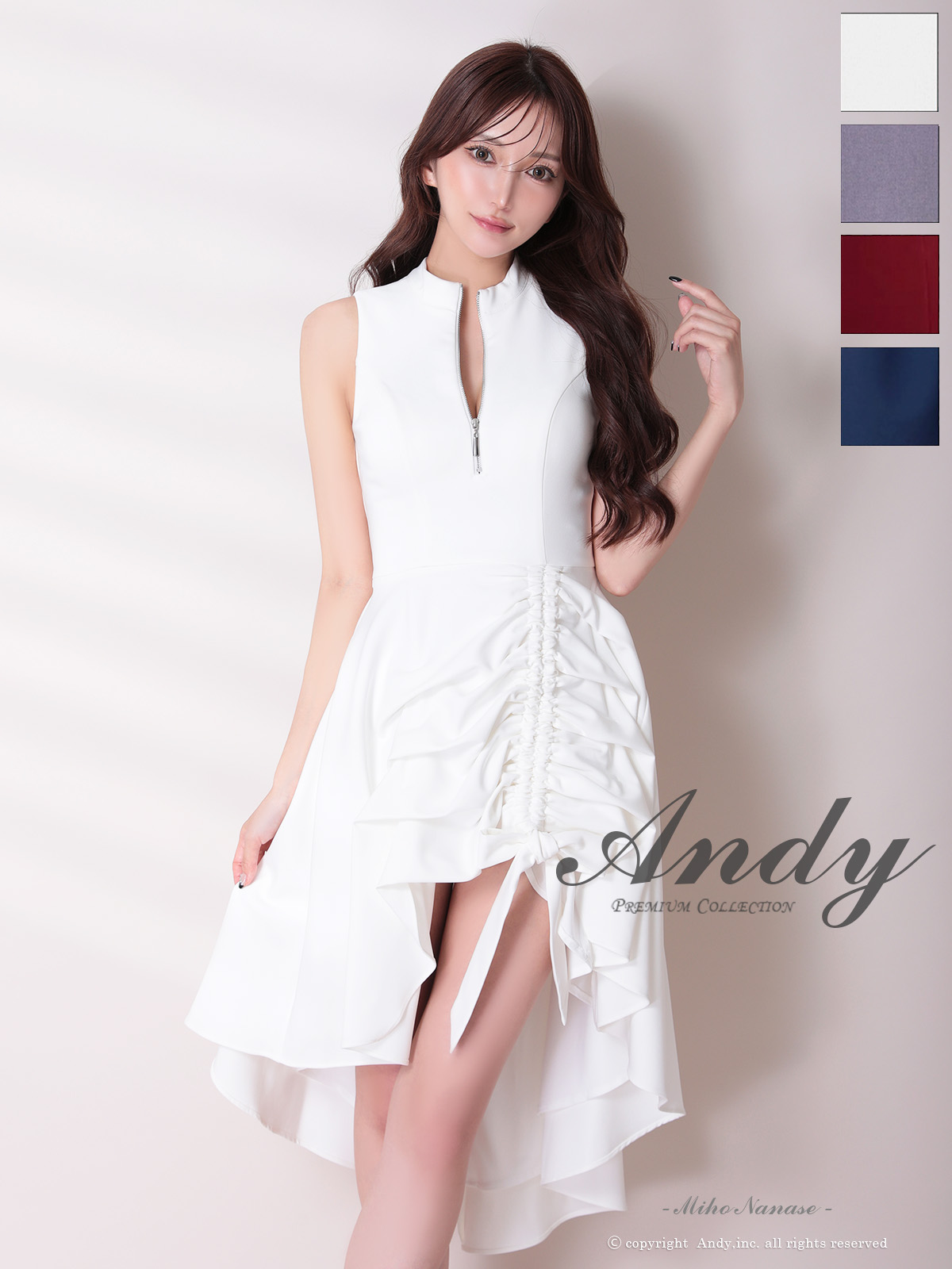 Andy アンディ 高級キャバドレスのカラーバリエーション画像2