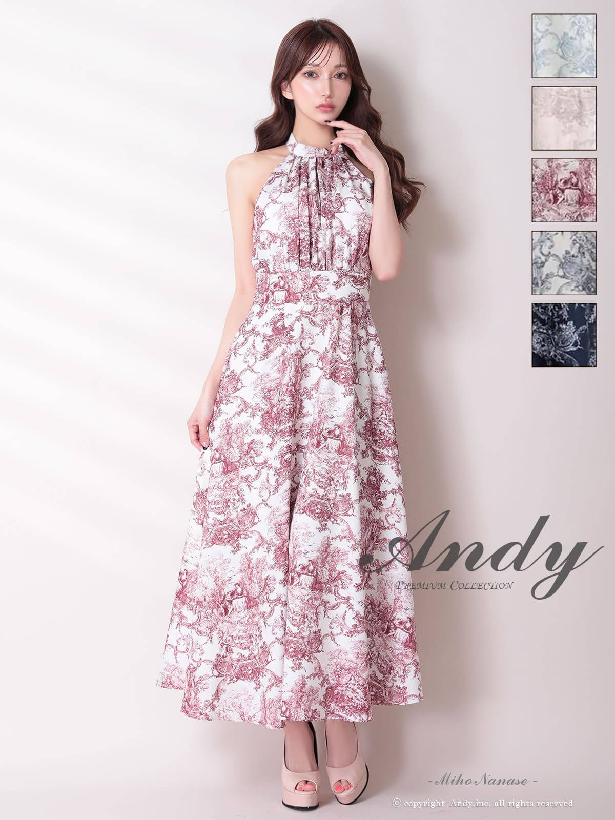 Andy アンディ 高級キャバドレスのカラーバリエーション画像2