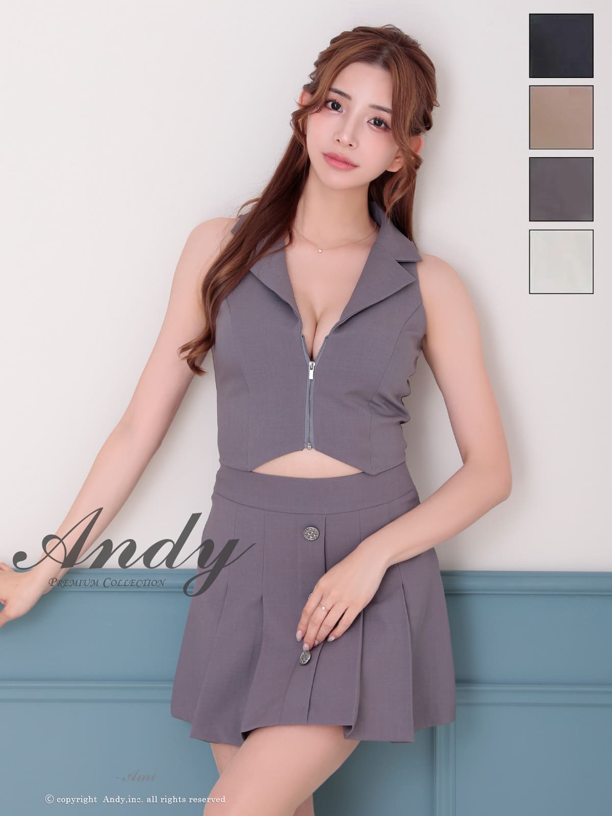 Andy アンディ 高級キャバドレスのカラーバリエーション画像2