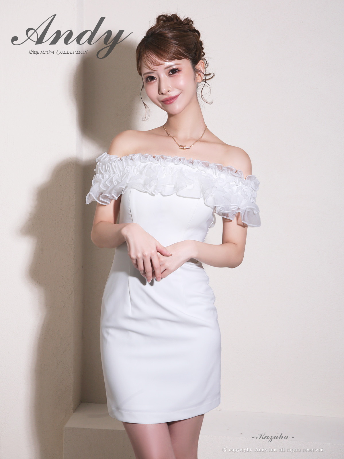 Andy アンディ 高級キャバドレスのカラーバリエーション画像2