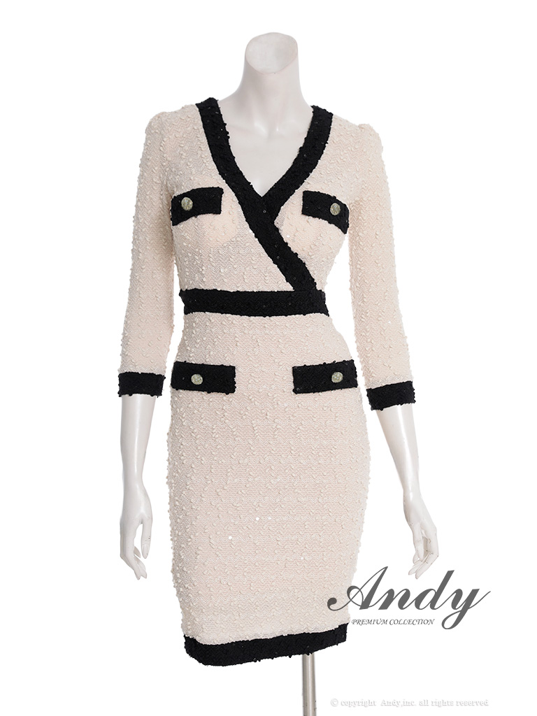 Andy アンディ 高級キャバドレスのカラーバリエーション画像1