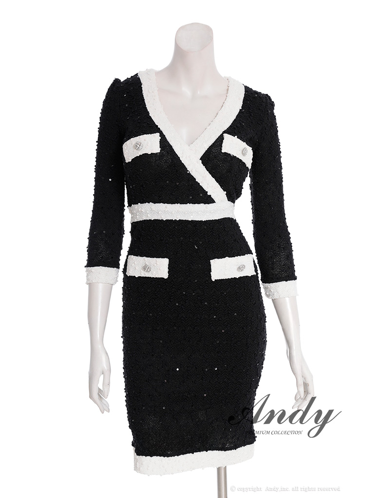 Andy アンディ 高級キャバドレスのカラーバリエーション画像1