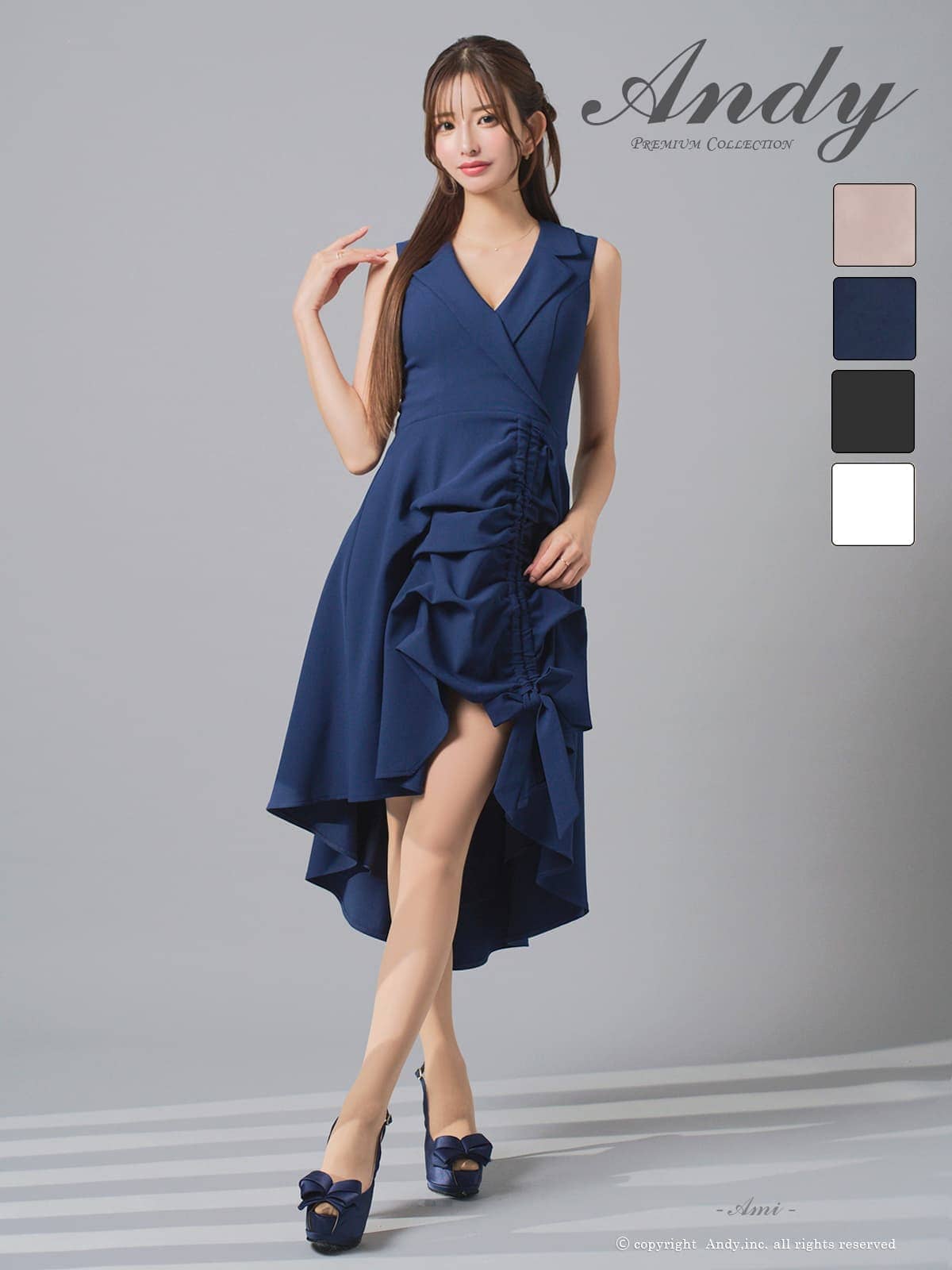 Andy アンディ 高級キャバドレスのカラーバリエーション画像2