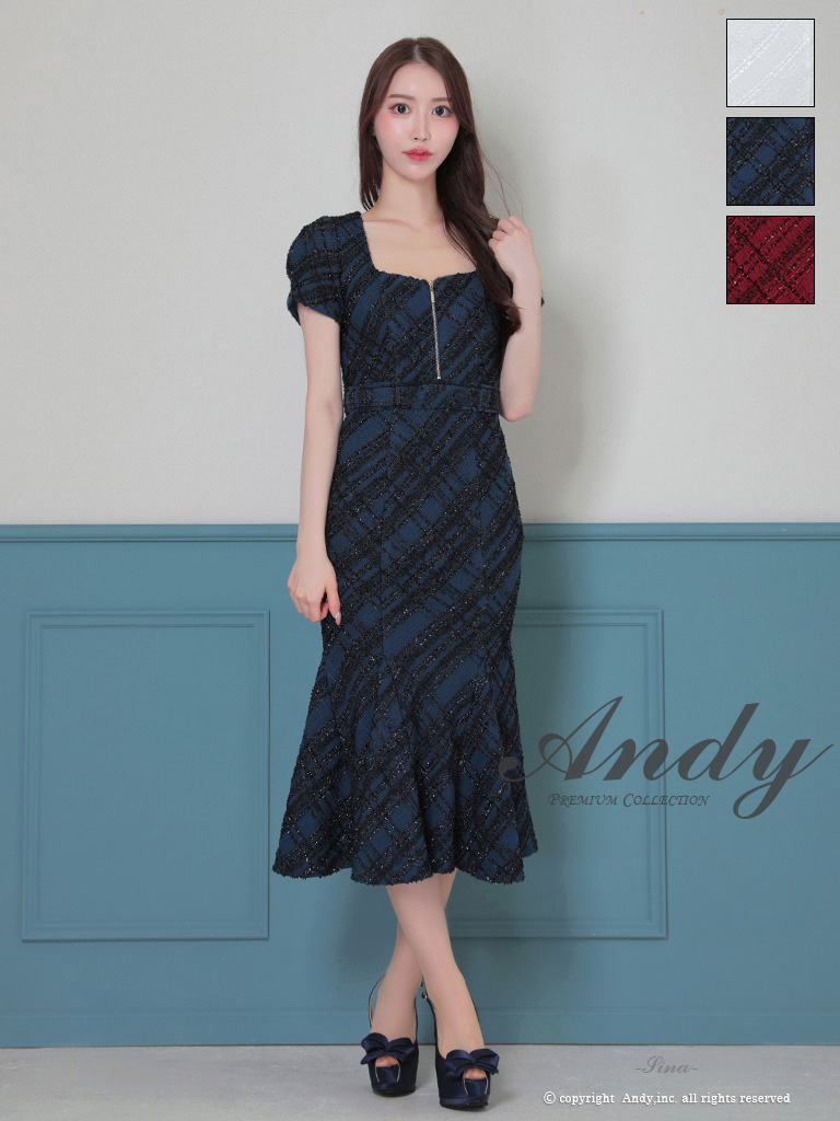 Andy アンディ 高級キャバドレスのカラーバリエーション画像1