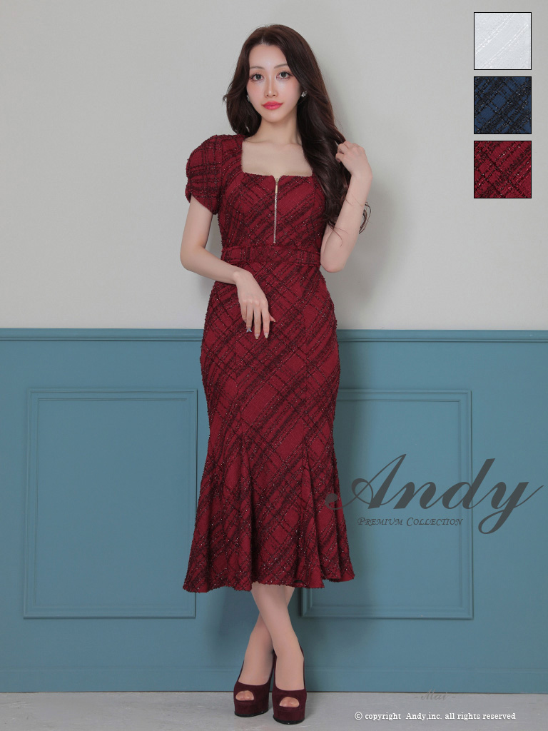 Andy アンディ 高級キャバドレスのカラーバリエーション画像1