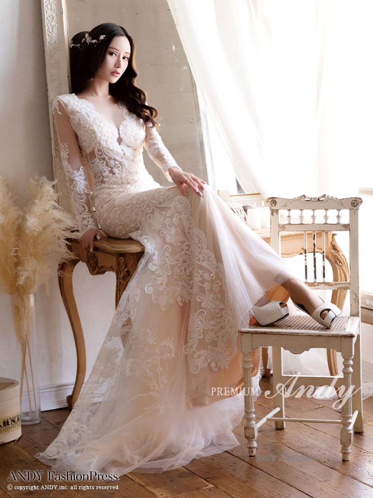 Andy アンディ 高級キャバドレスのカラーバリエーション画像1