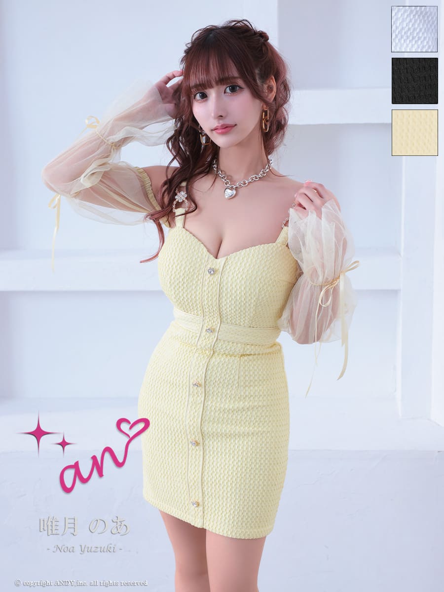 Andy アンディ 高級キャバドレスのカラーバリエーション画像3