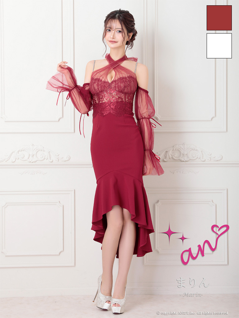 Andy アンディ GLAMOROUS グラマラス 高級キャバドレスのカラーバリエーション画像1