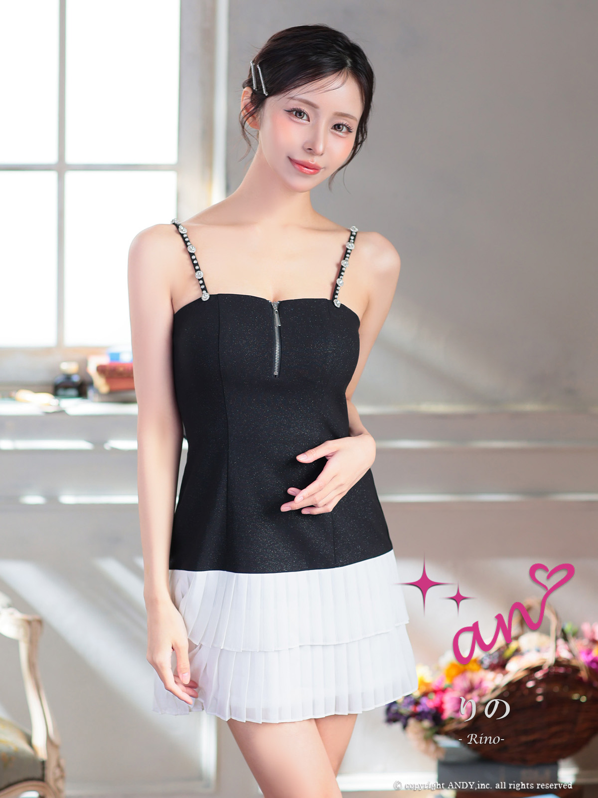 Andy アンディ 高級キャバドレスのカラーバリエーション画像2