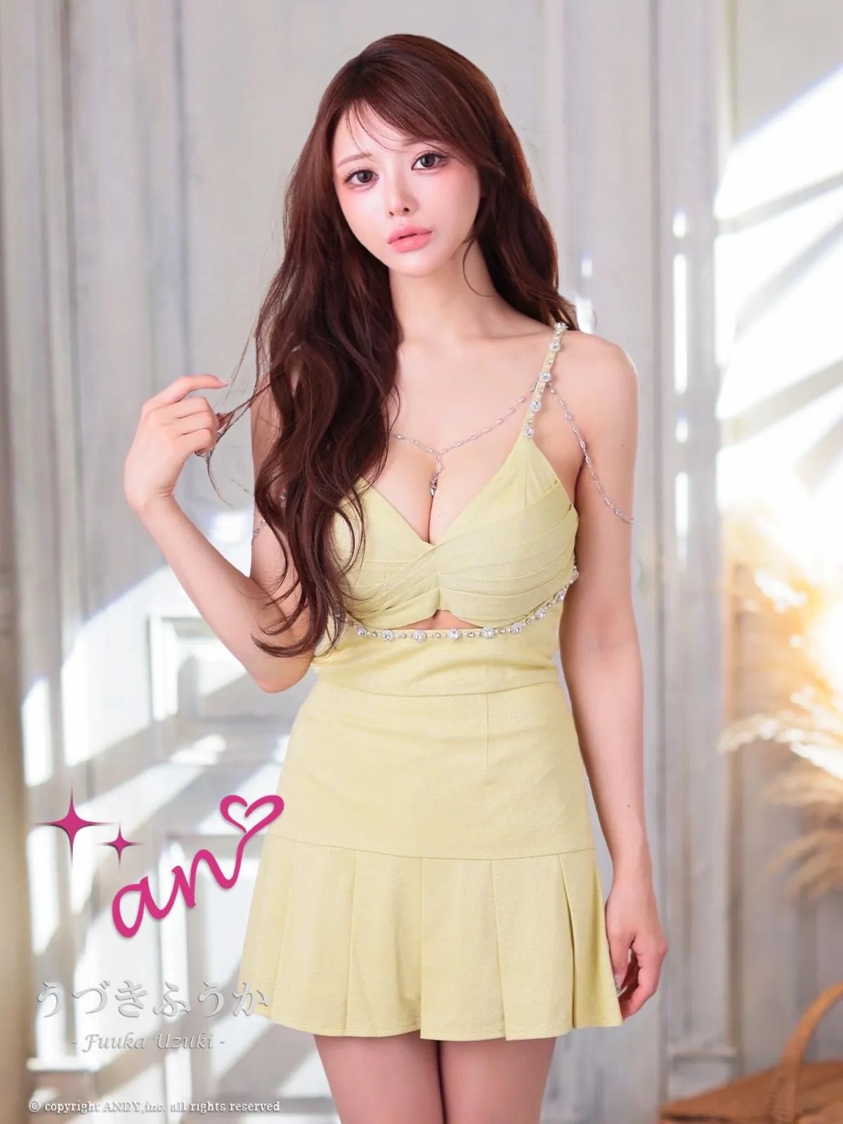 Andy アンディ 高級キャバドレスのカラーバリエーション画像3