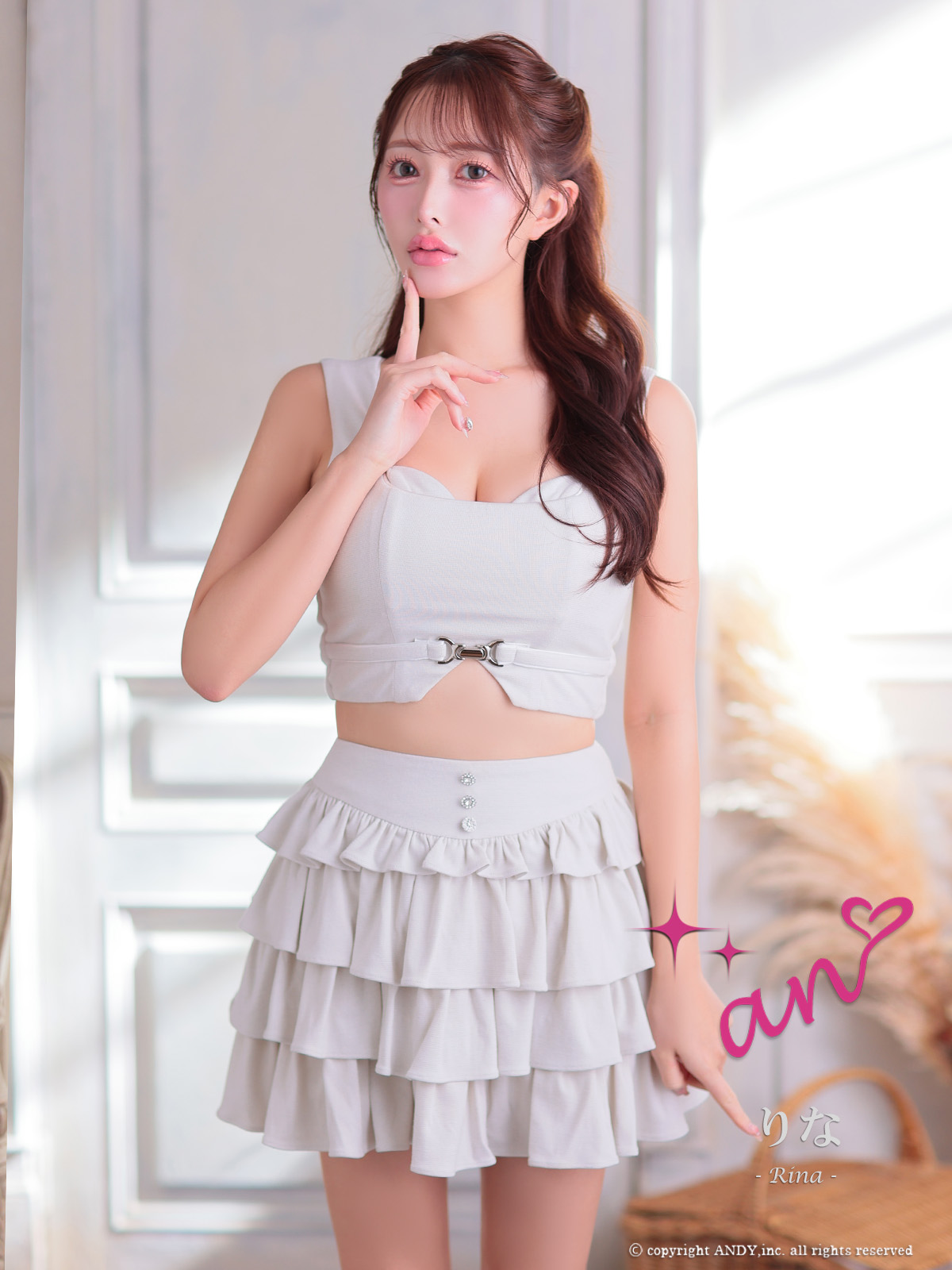 Andy アンディ 高級キャバドレスのカラーバリエーション画像2