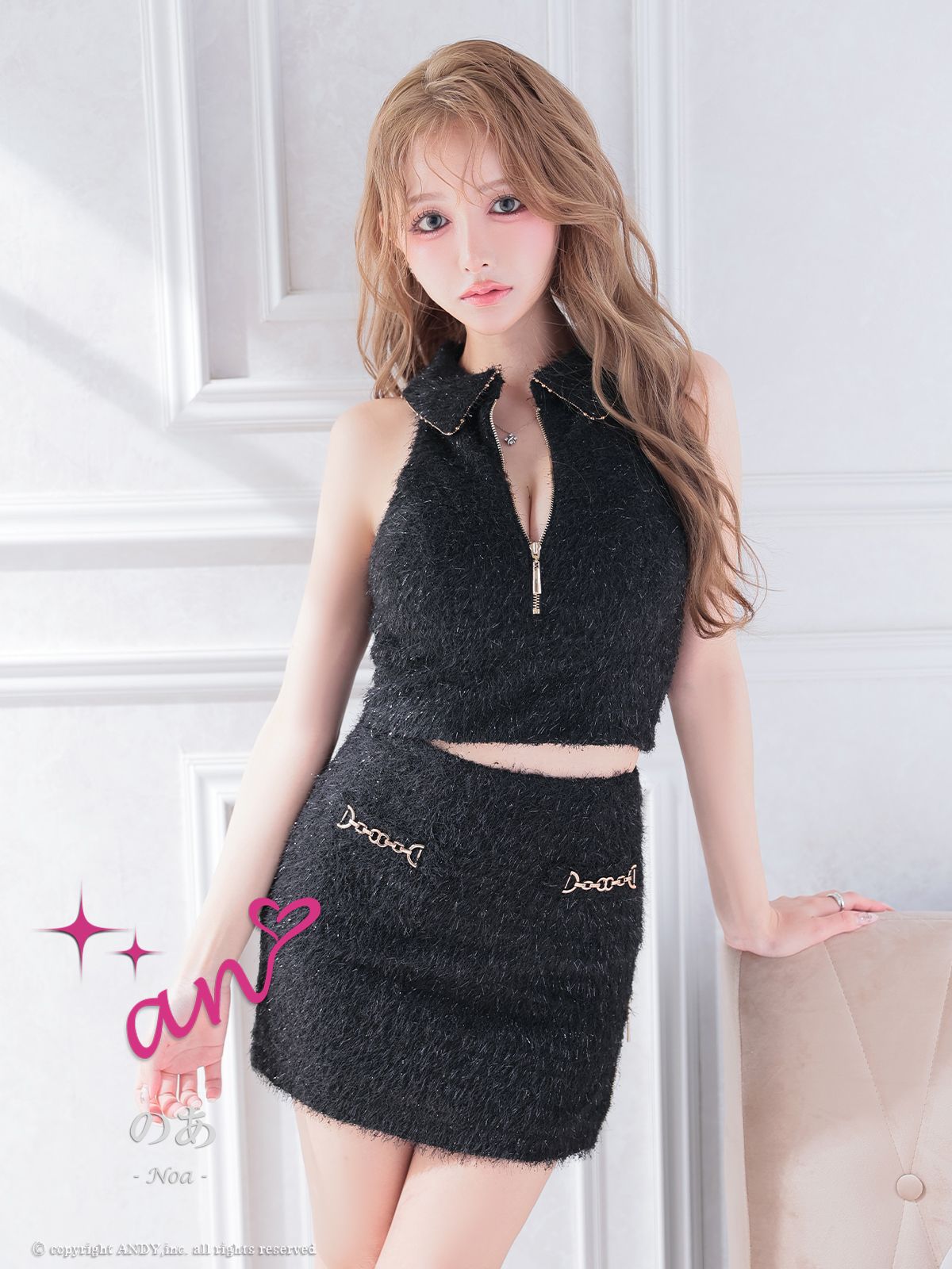 Andy アンディ 高級キャバドレスのカラーバリエーション画像3