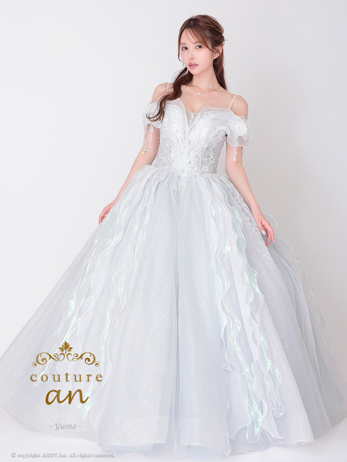 Andy アンディ 高級キャバドレスのカラーバリエーション画像1