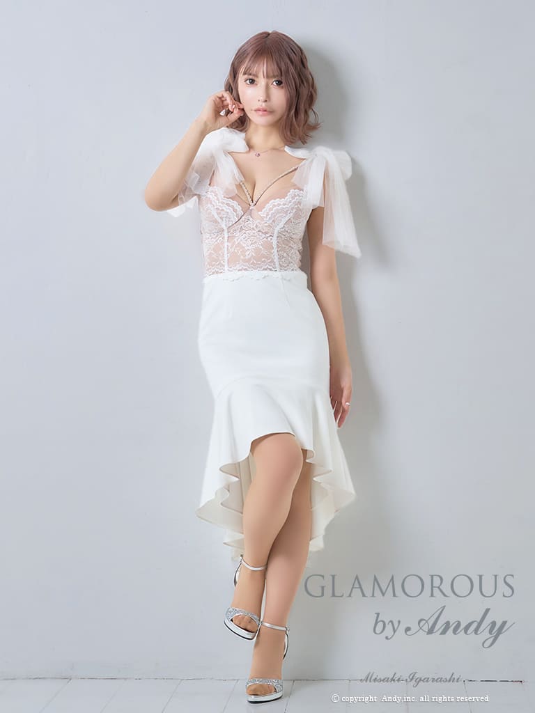 Andy アンディ GLAMOROUS グラマラス 高級キャバドレスのカラーバリエーション画像2