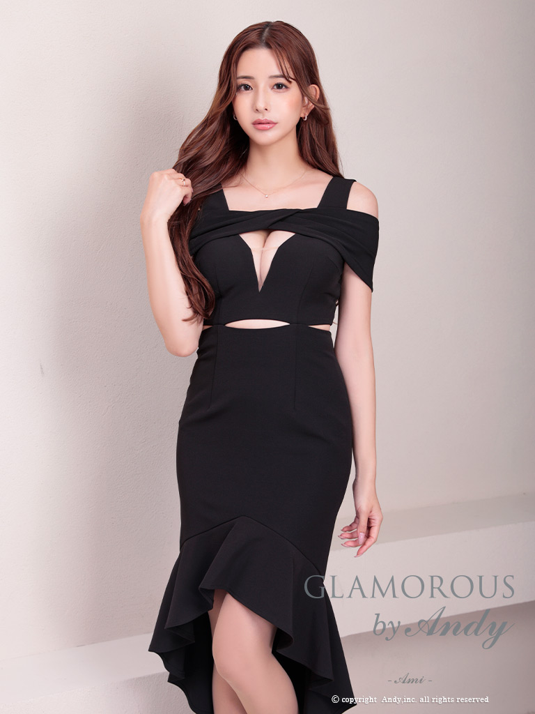 Andy アンディ GLAMOROUS グラマラス 高級キャバドレスのカラーバリエーション画像5