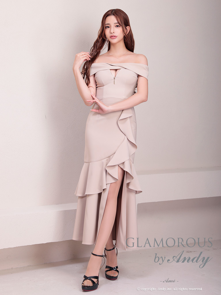 Andy アンディ GLAMOROUS グラマラス 高級キャバドレスのカラーバリエーション画像4