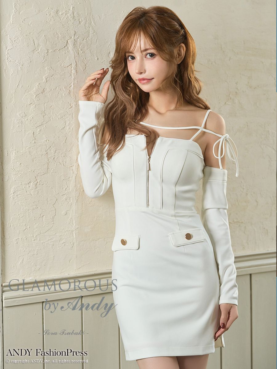 Andy アンディ GLAMOROUS グラマラス 高級キャバドレスのカラーバリエーション画像1