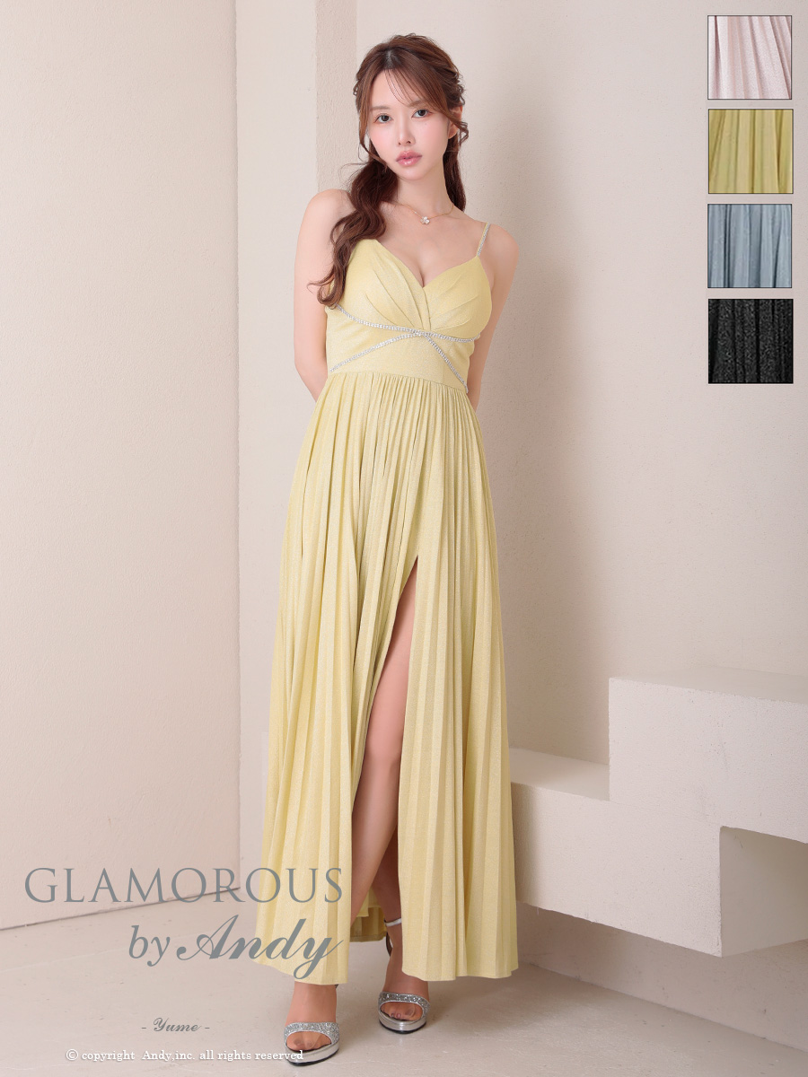 Andy アンディ GLAMOROUS グラマラス 高級キャバドレスのカラーバリエーション画像1