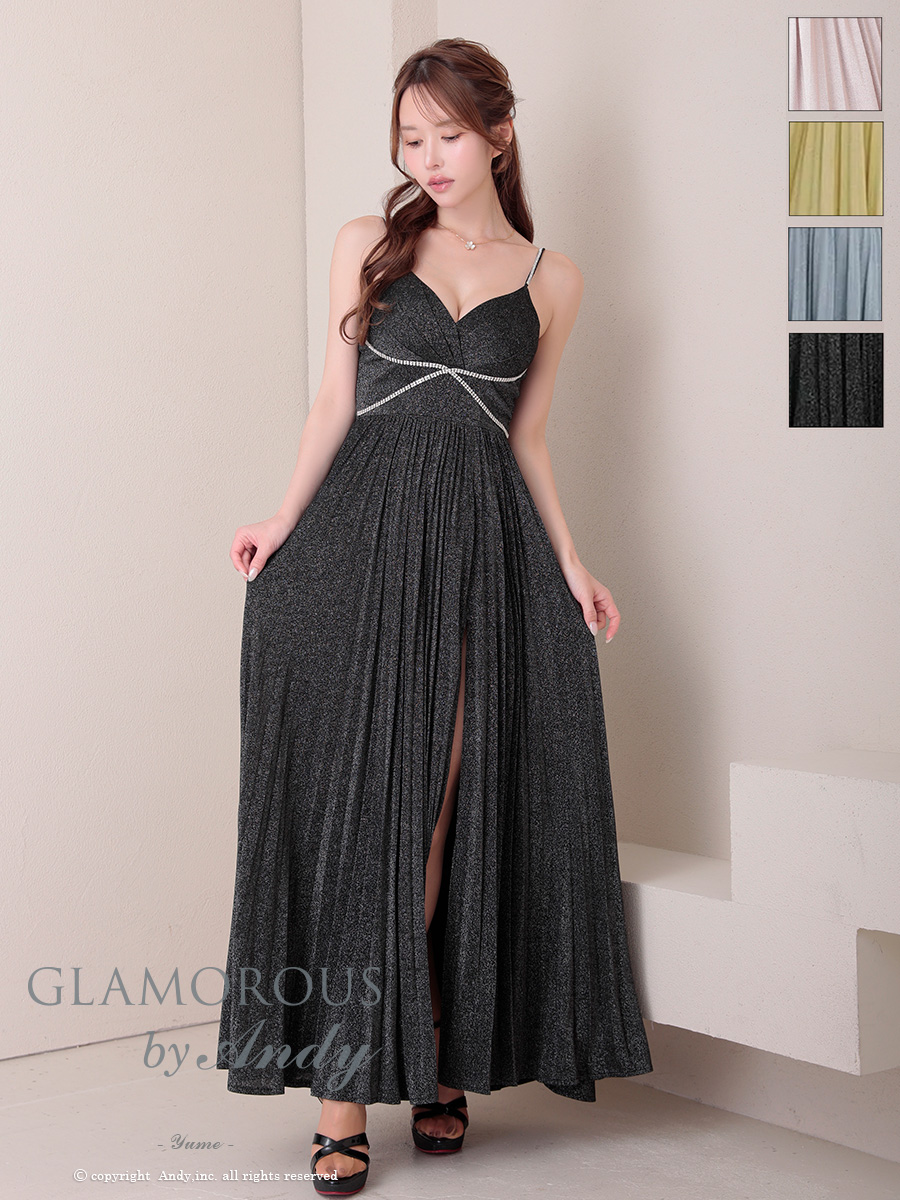 Andy アンディ GLAMOROUS グラマラス 高級キャバドレスのカラーバリエーション画像3