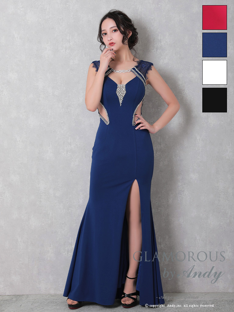 Andy アンディ GLAMOROUS グラマラス 高級キャバドレスのカラーバリエーション画像2