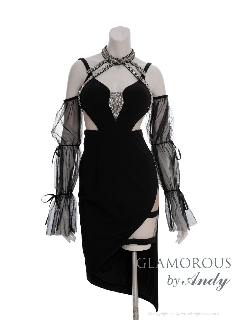 Andy アンディ GLAMOROUS グラマラス 高級キャバドレスのカラーバリエーション画像2