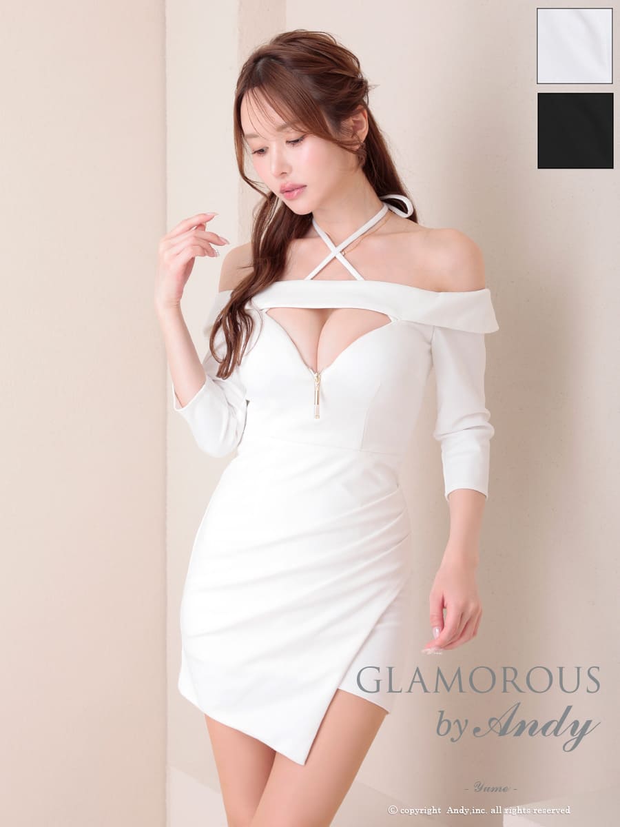 Andy アンディ GLAMOROUS グラマラス 高級キャバドレスのカラーバリエーション画像2