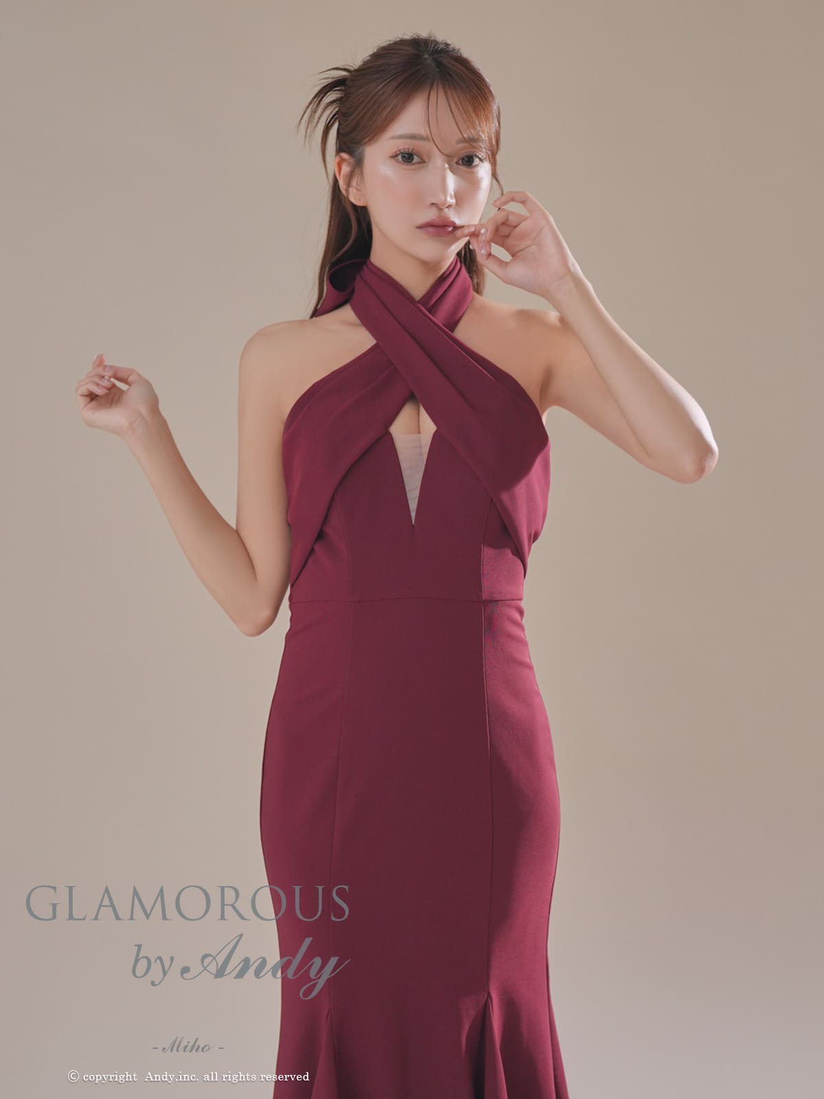 Andy アンディ GLAMOROUS グラマラス 高級キャバドレス