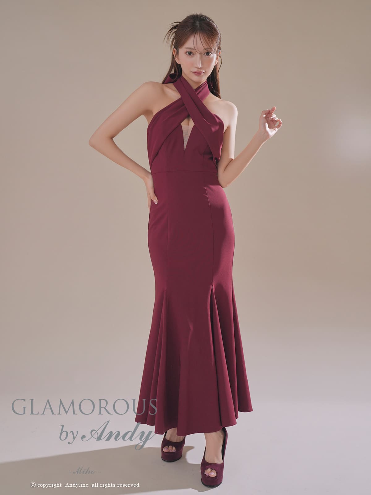 Andy アンディ GLAMOROUS グラマラス 高級キャバドレス