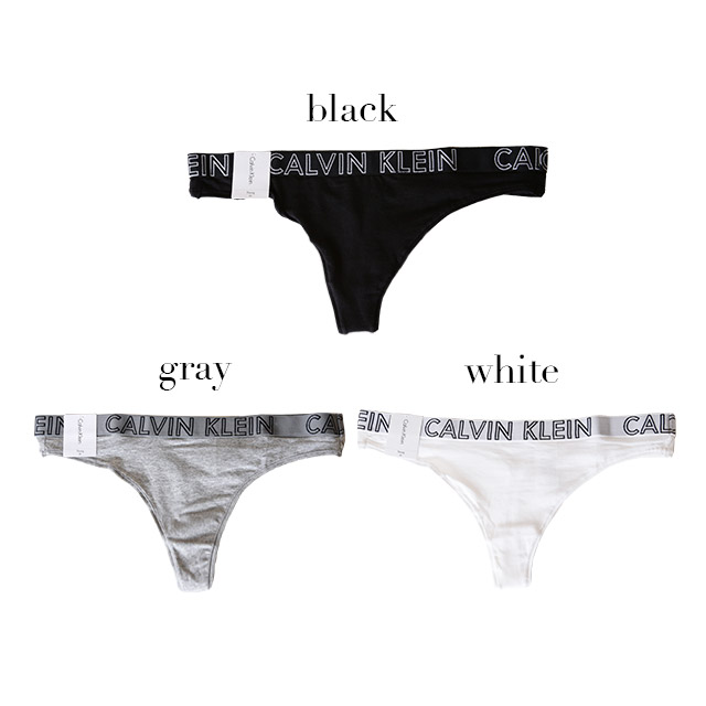Calvin Klein カルバンクライン Ultimate Cotton Thong Tバックビキニパンティ