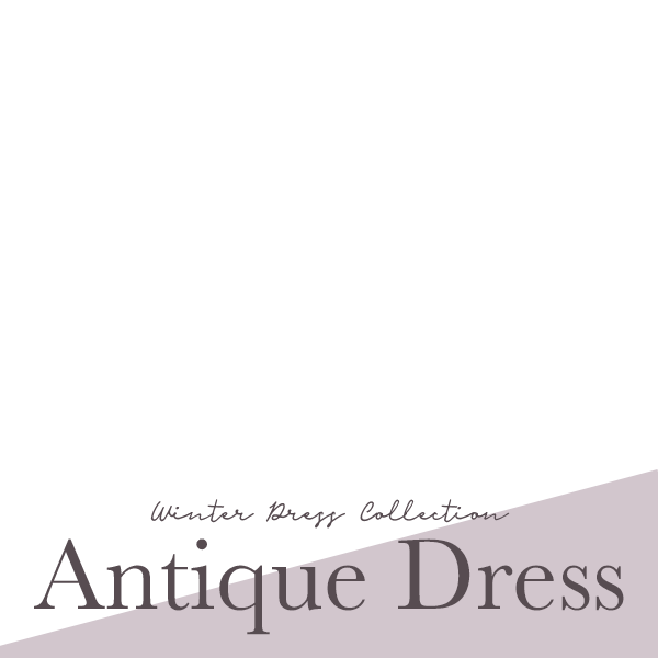 秋ドレス-アンティークドレスコレクションフレーム